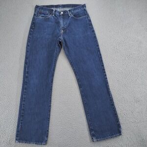 Polo Ralph Lauren Vintage 67 Jeans Mens 34x32 Blue Straight Leg 100% Cotton